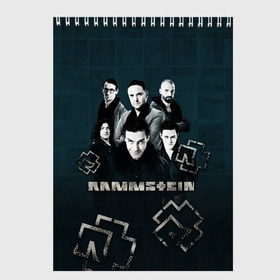 Скетчбук с принтом Rammstein в Белгороде, 100% бумага
 | 48 листов, плотность листов — 100 г/м2, плотность картонной обложки — 250 г/м2. Листы скреплены сверху удобной пружинной спиралью | du hast | lindemann | rammstein | rammsteinfan | ramstein | till | группы | линдеманн | метал | музыка | рамштаин | рамштайн | рамштейн | рок | тилль | тиль