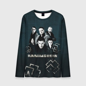 Мужской лонгслив 3D с принтом Rammstein в Белгороде, 100% полиэстер | длинные рукава, круглый вырез горловины, полуприлегающий силуэт | du hast | lindemann | rammstein | rammsteinfan | ramstein | till | группы | линдеманн | метал | музыка | рамштаин | рамштайн | рамштейн | рок | тилль | тиль