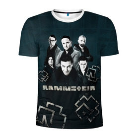 Мужская футболка 3D спортивная с принтом Rammstein в Белгороде, 100% полиэстер с улучшенными характеристиками | приталенный силуэт, круглая горловина, широкие плечи, сужается к линии бедра | du hast | lindemann | rammstein | rammsteinfan | ramstein | till | группы | линдеманн | метал | музыка | рамштаин | рамштайн | рамштейн | рок | тилль | тиль