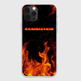 Чехол для iPhone 12 Pro Max с принтом RAMMSTEIN (НА СПИНЕ) в Белгороде, Силикон |  | Тематика изображения на принте: fire | flame | music | rammstein | rock | группа | музыка | музыканты | огонь | пламя | рамштайн | рок