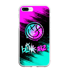 Чехол для iPhone 7Plus/8 Plus матовый с принтом Blink-182 (1) в Белгороде, Силикон | Область печати: задняя сторона чехла, без боковых панелей | art | blink | music | pop | rock | арт | блинк | музыка | поп музыка | рок