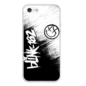 Чехол для iPhone 5/5S матовый с принтом Blink-182 (2) в Белгороде, Силикон | Область печати: задняя сторона чехла, без боковых панелей | art | blink | music | pop | rock | арт | блинк | музыка | поп музыка | рок