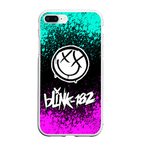 Чехол для iPhone 7Plus/8 Plus матовый с принтом Blink-182 (3) в Белгороде, Силикон | Область печати: задняя сторона чехла, без боковых панелей | art | blink | music | pop | rock | арт | блинк | музыка | поп музыка | рок