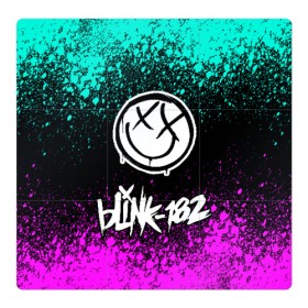 Магнитный плакат 3Х3 с принтом Blink-182 (3) в Белгороде, Полимерный материал с магнитным слоем | 9 деталей размером 9*9 см | Тематика изображения на принте: art | blink | music | pop | rock | арт | блинк | музыка | поп музыка | рок