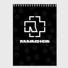 Скетчбук с принтом Rammstein (1) в Белгороде, 100% бумага
 | 48 листов, плотность листов — 100 г/м2, плотность картонной обложки — 250 г/м2. Листы скреплены сверху удобной пружинной спиралью | fire | music | rammstein | rock | кровь | музыка | огонь | раммштайн | рамштайн | рок