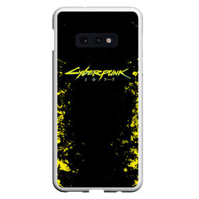 Чехол для Samsung S10E с принтом CYBERPUNK 2077 в Белгороде, Силикон | Область печати: задняя сторона чехла, без боковых панелей | Тематика изображения на принте: 2077 | cyberpunk 2020 | cyberpunk 2077 | cyberpunk 2077 samurai | cyberpunk city | кибер панк. | киберпанк | киберпанк 2077