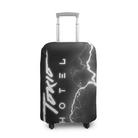 Чехол для чемодана 3D с принтом Tokio Hotel (8) в Белгороде, 86% полиэфир, 14% спандекс | двустороннее нанесение принта, прорези для ручек и колес | hotel | japan | music | pop rock | rock | tokio | tokio hotel | музыка | отель | поп рок | рок | токийский отель | токио | япония