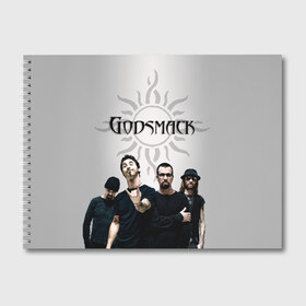 Альбом для рисования с принтом Godsmack в Белгороде, 100% бумага
 | матовая бумага, плотность 200 мг. | alternative | american rock | crimson | grunge | hardrock | heavy | heavy metal | i stand alone | nu metal | post grunge | rock | sully erna | альтернатива | грандж | рок | хард рок | хэви