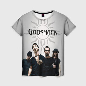 Женская футболка 3D с принтом Godsmack в Белгороде, 100% полиэфир ( синтетическое хлопкоподобное полотно) | прямой крой, круглый вырез горловины, длина до линии бедер | alternative | american rock | crimson | grunge | hardrock | heavy | heavy metal | i stand alone | nu metal | post grunge | rock | sully erna | альтернатива | грандж | рок | хард рок | хэви