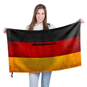 Флаг 3D с принтом Rammstein в Белгороде, 100% полиэстер | плотность ткани — 95 г/м2, размер — 67 х 109 см. Принт наносится с одной стороны | rammstein | till lindemann | берлин | германия | металл | музыка | рамштайн | тилль линдеманн
