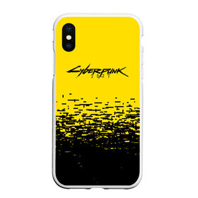 Чехол для iPhone XS Max матовый с принтом CYBERPUNK 2077 в Белгороде, Силикон | Область печати: задняя сторона чехла, без боковых панелей | 2019 | cd project red | cyberpunk 2077 | hacker | keanu reeves | maelstrom | militech | night city | quadra | samurai | sci fi | trauma team | v | ви | киану ривз | киберпанк 2077 | логотип | роботы | самураи | фантаст