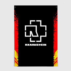 Постер с принтом RAMMSTEIN в Белгороде, 100% бумага
 | бумага, плотность 150 мг. Матовая, но за счет высокого коэффициента гладкости имеет небольшой блеск и дает на свету блики, но в отличии от глянцевой бумаги не покрыта лаком | music | rammstein | rock | группа | музыка | музыканты | рамштайн | рок