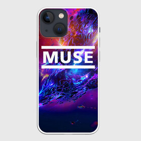 Чехол для iPhone 13 mini с принтом MUSE в Белгороде,  |  | muse | music | rock | группа | музыка | рок | рок группа