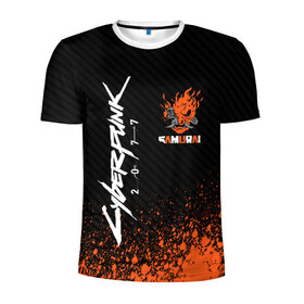 Мужская футболка 3D спортивная с принтом Cyberpunk 2077 (1) в Белгороде, 100% полиэстер с улучшенными характеристиками | приталенный силуэт, круглая горловина, широкие плечи, сужается к линии бедра | china | cyber | cyberpunk | game | japan | keanu reeves | punk | samurai | tokyo | игра | киану ривз | кибер | киберпанк | китай | панк | редактор | самурай | токио | япония