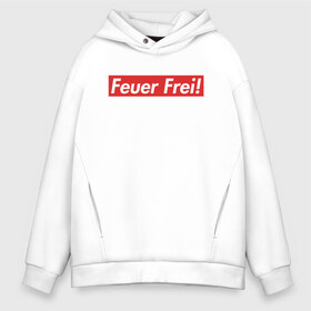 Мужское худи Oversize хлопок с принтом Feuer Frei! в Белгороде, френч-терри — 70% хлопок, 30% полиэстер. Мягкий теплый начес внутри —100% хлопок | боковые карманы, эластичные манжеты и нижняя кромка, капюшон на магнитной кнопке | guitar | hard | heavymetal | metal | music | rammstein | rock | supreme | гитара | картинка | картинки | метал | мода | музыка | рамштайн | рок | суприм | тренд | тренды | треш | трэш | тяжелый | хард