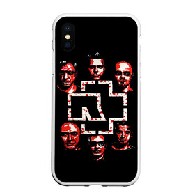 Чехол для iPhone XS Max матовый с принтом Rammstein в Белгороде, Силикон | Область печати: задняя сторона чехла, без боковых панелей | du hast | heavy | herzeleid | metal | mutter | rammstein | reise | rosenrot | sehnsucht | till lindemann | группа | метал | рамштайн | рок | тилль линдеманн | хард