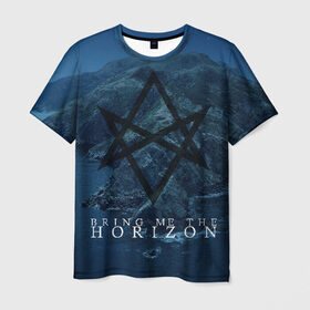 Мужская футболка 3D с принтом Bring Me the Horizon в Белгороде, 100% полиэфир | прямой крой, круглый вырез горловины, длина до линии бедер | amo | bmth | bring me the horizon | oliver sykes | амо | оливер сайкс