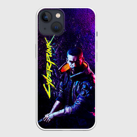 Чехол для iPhone 13 с принтом Cyberpunk 2077 в Белгороде,  |  | cyberpunk | future | implant | neon | noir | punk | retrowave | robots | techno | witcher | будущее | градиент | игры | киберпанк | мужские | неон | нуар | премьера | текстура | техно