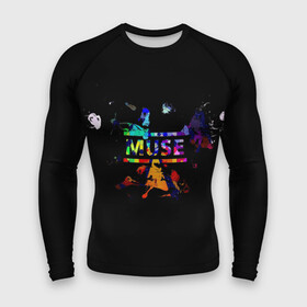 Мужской рашгард 3D с принтом Muse в Белгороде,  |  | muse | rock | группа | муза | музыка | музыкант | мьюз | певец | рок | рок группа | рок музыка | рок музыкант | рокер | яркая