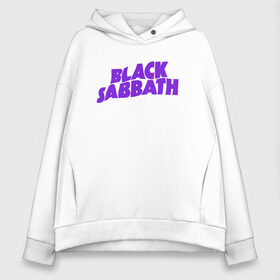 Женское худи Oversize хлопок с принтом black sabbath в Белгороде, френч-терри — 70% хлопок, 30% полиэстер. Мягкий теплый начес внутри —100% хлопок | боковые карманы, эластичные манжеты и нижняя кромка, капюшон на магнитной кнопке | black sabbath | black sabbath альбомы | black sabbath песня | black sabbaths | black sabbaths paranoid | rock | блэк саббат | блэк саббат слушать | рок