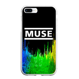 Чехол для iPhone 7Plus/8 Plus матовый с принтом MUSE в Белгороде, Силикон | Область печати: задняя сторона чехла, без боковых панелей | muse | music | rock | группа | музыка | музыканты | рок