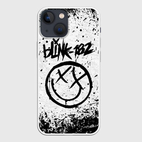 Чехол для iPhone 13 mini с принтом BLINK 182 в Белгороде,  |  | blink | music | rock | блинк | группа | музыка | музыканты | рок