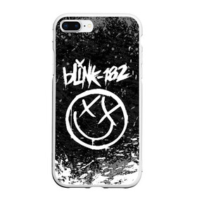 Чехол для iPhone 7Plus/8 Plus матовый с принтом BLINK-182 в Белгороде, Силикон | Область печати: задняя сторона чехла, без боковых панелей | blink | music | rock | блинк | группа | музыка | музыканты | рок