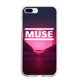 Чехол для iPhone 7Plus/8 Plus матовый с принтом MUSE в Белгороде, Силикон | Область печати: задняя сторона чехла, без боковых панелей | muse | music | rock | группа | музыка | музыканты | рок