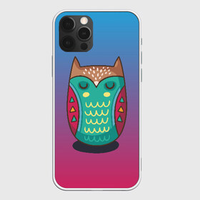 Чехол для iPhone 12 Pro Max с принтом Мудрая сова в Белгороде, Силикон |  | арт | милая | милый | мудрая | перья | птенец | птица | птичка | сова | совенок | совушка