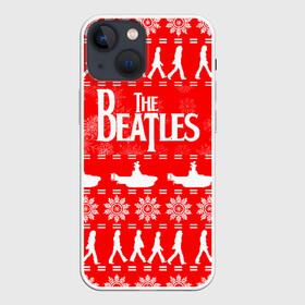 Чехол для iPhone 13 mini с принтом The Beatles (6) в Белгороде,  |  | beatles | merry christmas | music | rock | the beatles | yellow submarine | битлз | джон леннон | легенда | музыка | новогодний свитшот | новый год | пит бест | рок