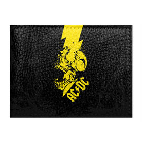Обложка для студенческого билета с принтом AC/DC HIGH VOLTAGE в Белгороде, натуральная кожа | Размер: 11*8 см; Печать на всей внешней стороне | ac dc | acdc | high voltage | music | rock | skull | группа | молния | музыка | музыканты | рок | череп
