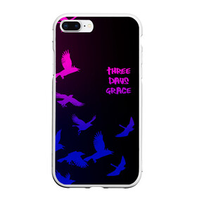 Чехол для iPhone 7Plus/8 Plus матовый с принтом Three Days Grace (1) в Белгороде, Силикон | Область печати: задняя сторона чехла, без боковых панелей | days | days grace | music | rock | three days grace | музыка | рок