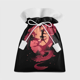 Подарочный 3D мешок с принтом Princess Mononoke в Белгороде, 100% полиэстер | Размер: 29*39 см | ghibli | hayao miyazaki | hime | miyazaki | mononoke | princess | studio | ашитака | гибли | минни | миядзаки | мононоке | моро | фентези