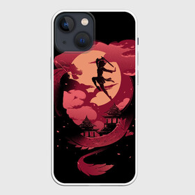 Чехол для iPhone 13 mini с принтом Princess Mononoke в Белгороде,  |  | ghibli | hayao miyazaki | hime | miyazaki | mononoke | princess | studio | ашитака | гибли | минни | миядзаки | мононоке | моро | фентези