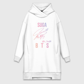 Платье-худи хлопок с принтом SUGA BTS АВТОГРАФ в Белгороде,  |  | bts | bts boy | bts love | k pop | love yourself | suga. | айдол | битиэс | бтс | ким тэ хен | фанфик бтс | чон чонгук