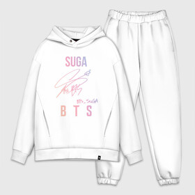 Мужской костюм хлопок OVERSIZE с принтом SUGA BTS АВТОГРАФ в Белгороде,  |  | bts | bts boy | bts love | k pop | love yourself | suga. | айдол | битиэс | бтс | ким тэ хен | фанфик бтс | чон чонгук