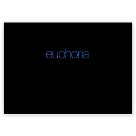 Поздравительная открытка с принтом сериал Euphoria в Белгороде, 100% бумага | плотность бумаги 280 г/м2, матовая, на обратной стороне линовка и место для марки
 | Тематика изображения на принте: zendaya | зендея | ру беннетт | сериал euphoria | эйфория