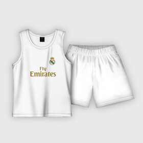 Детская пижама с шортами хлопок с принтом Азар Форма Реал Мадрид 19 20 в Белгороде,  |  | 2019 | 2020 | azar | hazard | madrid | real | азар | домашняя | еден | мадрид | реал | сливочные | форма | футбольная | эден