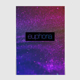 Постер с принтом сериал Euphoria в Белгороде, 100% бумага
 | бумага, плотность 150 мг. Матовая, но за счет высокого коэффициента гладкости имеет небольшой блеск и дает на свету блики, но в отличии от глянцевой бумаги не покрыта лаком | Тематика изображения на принте: zendaya | зендея | ру беннетт | сериал euphoria | эйфория