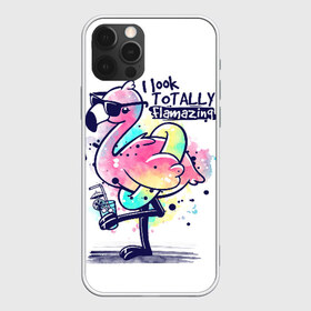 Чехол для iPhone 12 Pro Max с принтом Огненный фламинго в Белгороде, Силикон |  | Тематика изображения на принте: berd | dance | flamazing | flamingo | i look | kero kero bonito | to tally | кардмэйкинг | мир | птица | птицы | розовый
