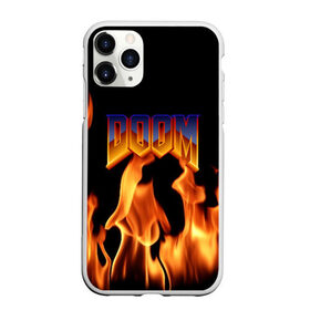 Чехол для iPhone 11 Pro Max матовый с принтом DOOM в Белгороде, Силикон |  | doom | doom eternal | game | дум | игры
