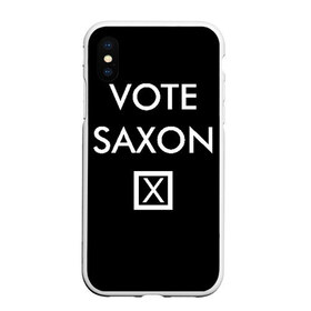 Чехол для iPhone XS Max матовый с принтом Vote в Белгороде, Силикон | Область печати: задняя сторона чехла, без боковых панелей | doctor who | tardis | доктор кто | тардис