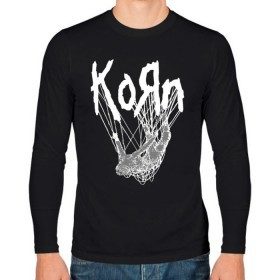 Мужской лонгслив хлопок с принтом Korn: The Nothing в Белгороде, 100% хлопок |  | alternative | heavy | korn | koяn | metal | rapcore | rock | the nothing | youll never find me | джонатан дэвис | корн | корни | коян | ню метал | нюметал | рок