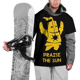 Накидка на куртку 3D с принтом Praise в Белгороде, 100% полиэстер |  | dark souls 3 | дарк соулс | темные души