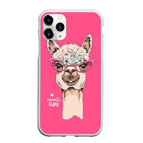 Чехол для iPhone 11 Pro матовый с принтом Romantic llama в Белгороде, Силикон |  | alpaca | animal | cool | flowers | head | heart | inscription | llama | look | pink | romance | альпака | взгляд | голова | животное | лама | любовь | надпись | очки | прикольный | розовые | романтика | сердце | цветы