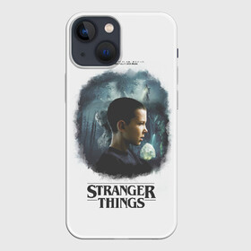 Чехол для iPhone 13 mini с принтом STRANGER THINGS в Белгороде,  |  | 11 | eleven | stranger | things | дела | крайне | оди | одиннадцатая | одиннадцать | очень | события | странные