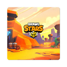 Магнит виниловый Квадрат с принтом BRAWL STARS в Белгороде, полимерный материал с магнитным слоем | размер 9*9 см, закругленные углы | brawl stars | stars