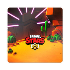 Магнит виниловый Квадрат с принтом BRAWL STARS в Белгороде, полимерный материал с магнитным слоем | размер 9*9 см, закругленные углы | brawl stars | stars