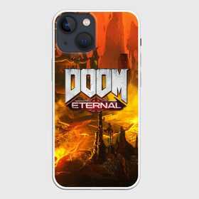 Чехол для iPhone 13 mini с принтом DOOM ETERNAL в Белгороде,  |  | doom | doom eternal | game | дум