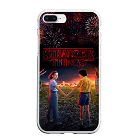 Чехол для iPhone 7Plus/8 Plus матовый с принтом STRANGER THINGS в Белгороде, Силикон | Область печати: задняя сторона чехла, без боковых панелей | 011 | down | eleven | netflix | season | series | strange | stranger | things | upside | дела | дина | загадочные | монстр | монстры | одиннадцать | очень | сезон | сериал | сериалы | события | странные | ужасы